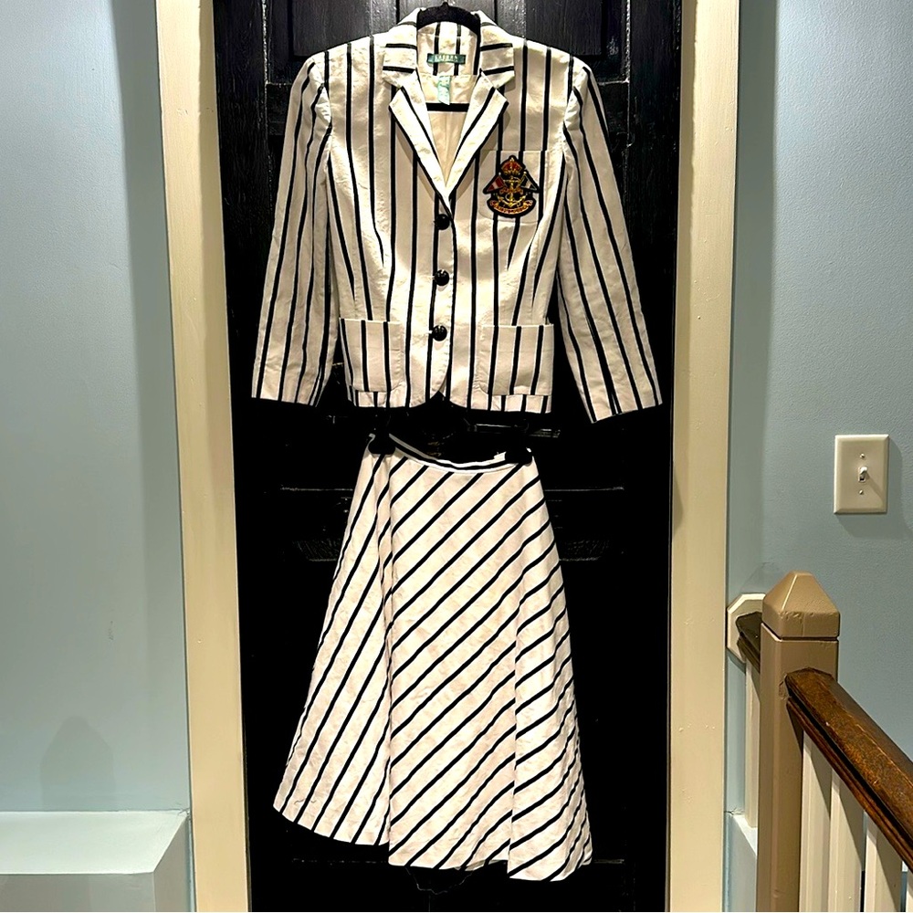 Skirt only: Ralph Lauren, never worn, beautiful details